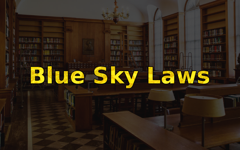 What is Blue Sky Laws