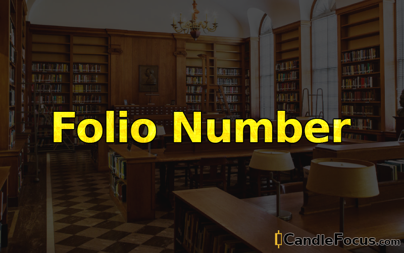 What is Folio Number
