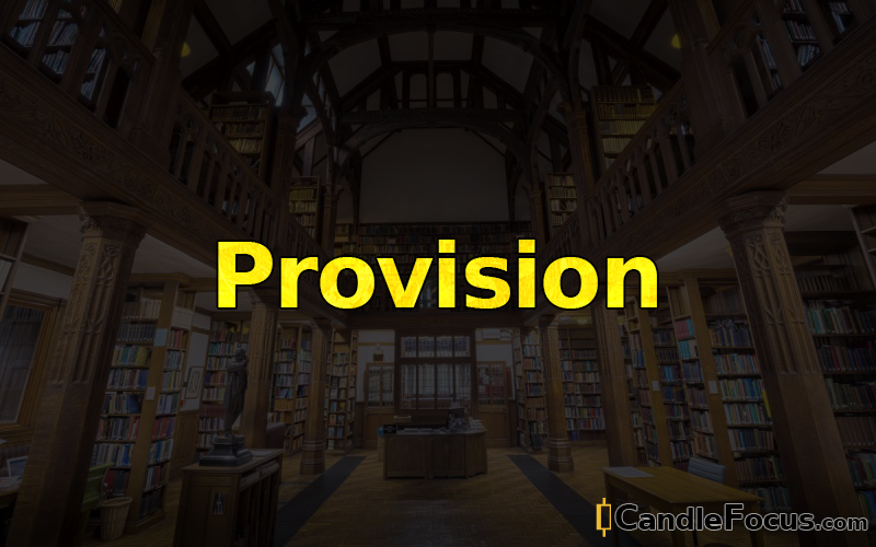 What is Provision